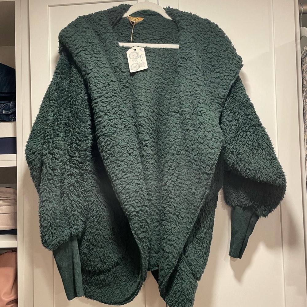 Plush Sherpa extra soft oversized jacket